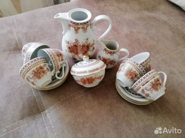 Кофейный сервиз Kahla гдр