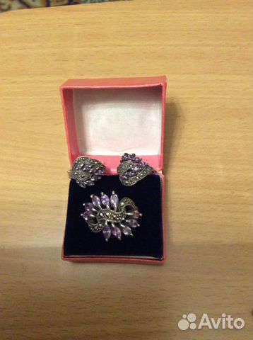 Кольцо, серьги и кулон Кольцо, серьги и кулон