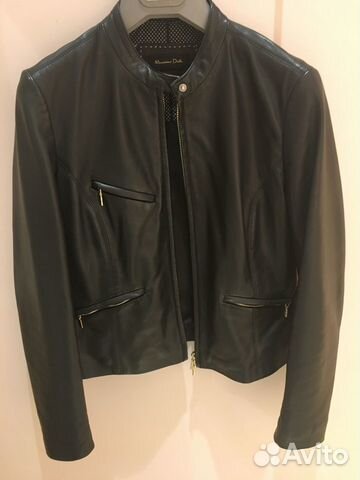 Новая кожаная куртка Massimo Dutti S Новая кожаная куртка Massimo Dutti S