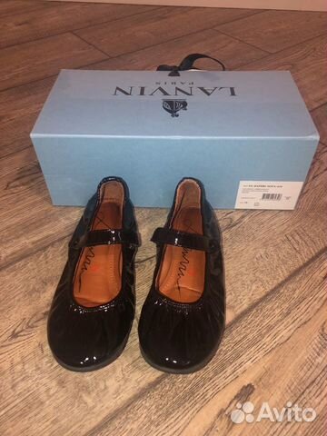 Балетки для девочек р-р 32 Lanvin Франция