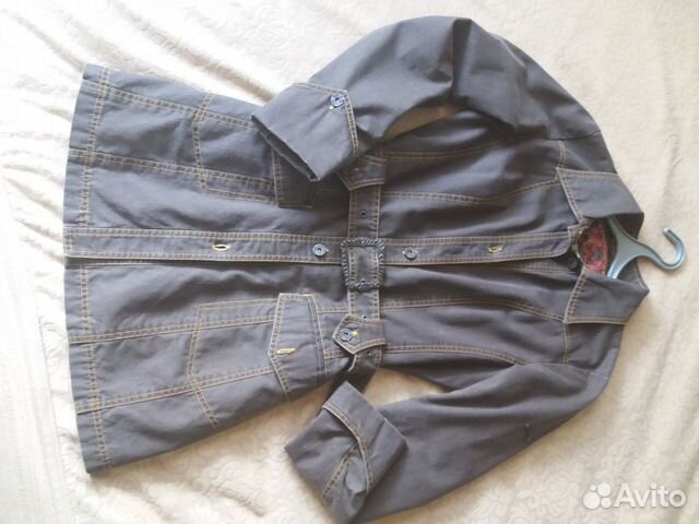 Жакет осенний (куртка, плащ) женский, размер М