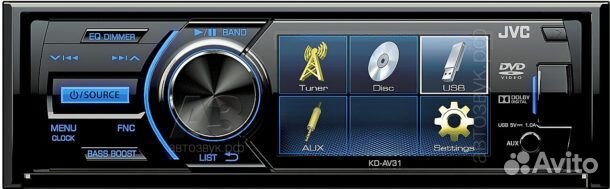 Головное Устройство JVC KD-AV31 Головное Устройство JVC KD-AV31