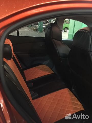 Авточехлы с боковой поддержкой для Kia Rio II