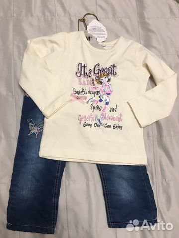 Джинсы и кофта(комплект) Джинсы и кофта(комплект)