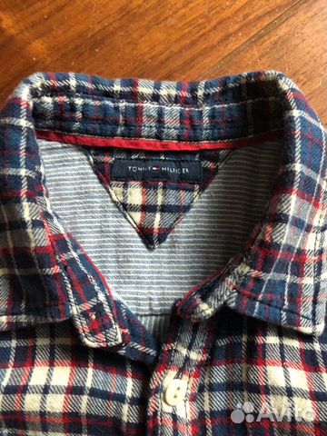 Рубашка фланелевая Tommy Hilfiger, 128 - 134 Рубашка фланелевая Tommy Hilfiger, 128 - 134