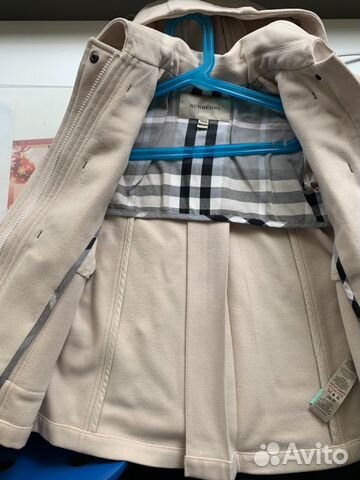 Пальто шерстяное Burberry