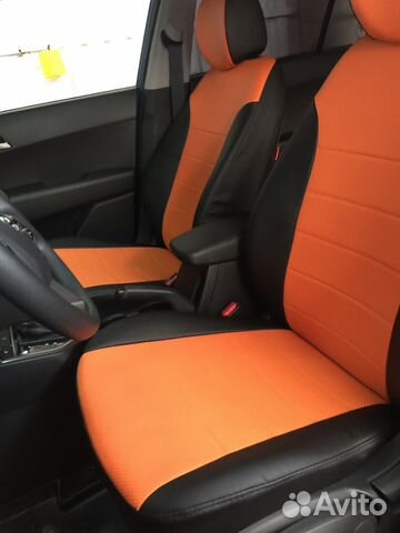 Авточехлы на Hyundai Creta из экокожи
