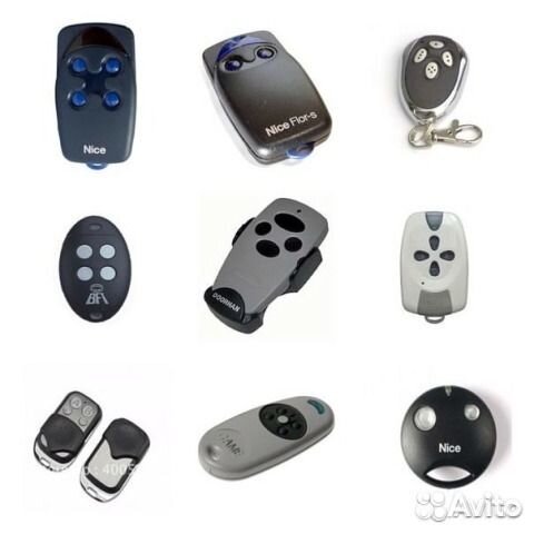Пульты для ворот, роллет, шлагбаумов