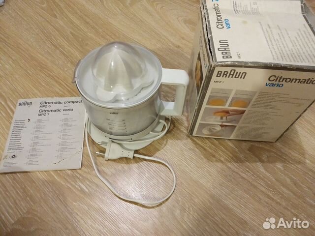 Соковыжималка Braun MPZ7 Citromatic 7