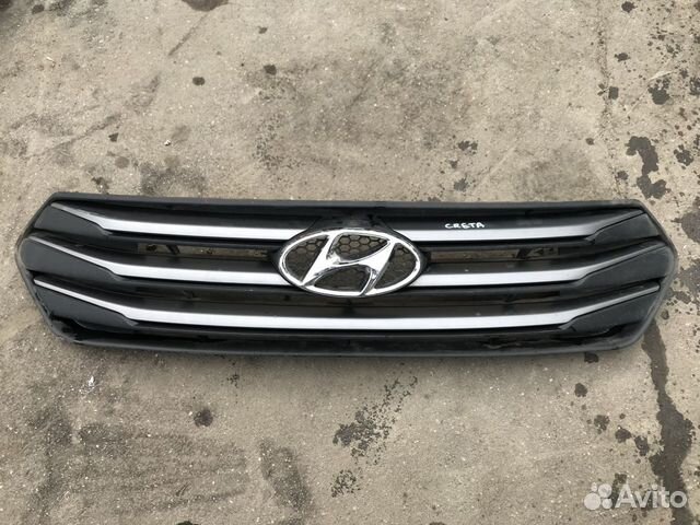Решетка радиатора Hyundai Creta 2016-Н.в Решетка радиатора Hyundai Creta 2016-Н.в