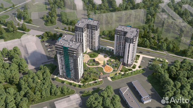 1-к квартира, 38.3 м², 10/15 эт.
