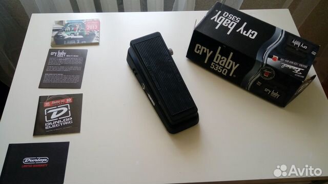 Гитарная педаль Dunlop 535Q wah-wah Гитарная педаль Dunlop 535Q wah-wah