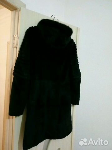 Шуба кролик+ норка