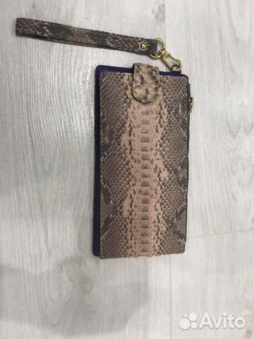 Кошелёк из кожи питона