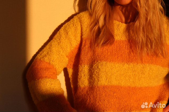 Свитер новый вязаный oversize