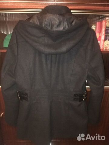 Шерстяное пальто (guess) оригинал XL