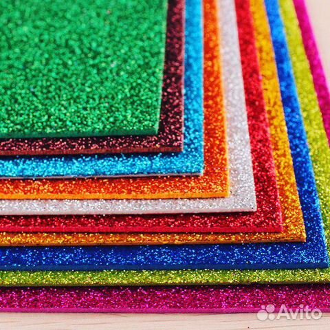 Глиттерный фом