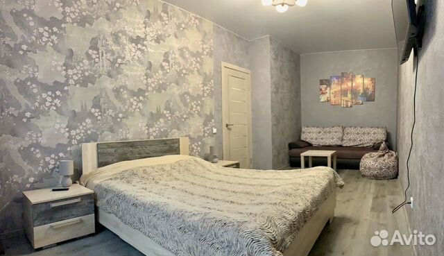 

1-к. квартира, 40 м², 2 кровати