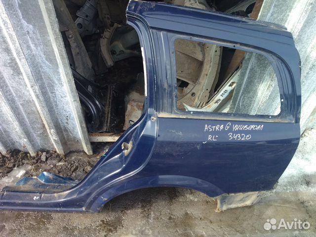 Крыло заднее Opel Astra G универсал 1998-2004