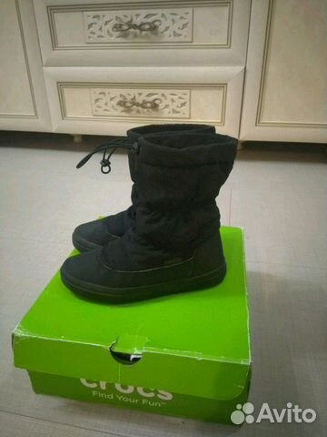 Сапоги дутики Crocs