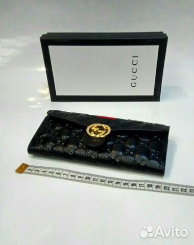 Кошелек gucci кожаный женский черный новый Кошелек gucci кожаный женский черный новый