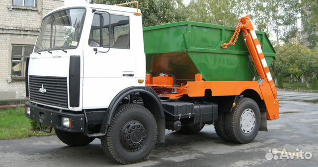 Вывоз мусора контейнером