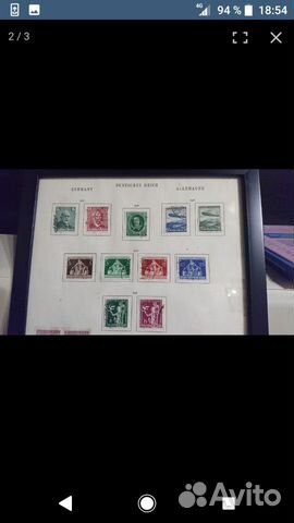 Набор марок 1936 год, 3 рейх Набор марок 1936 год, 3 рейх