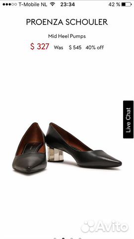 Proenza Schouler туфли 37,5 обмен Proenza Schouler туфли 37,5 обмен