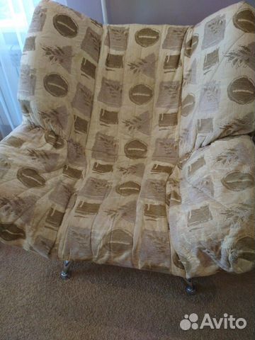 Комплект мягкой мебели (диван, кресло, пуф)