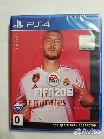 Игра для PS4 fifa20. Запечатан Игра для PS4 fifa20. Запечатан