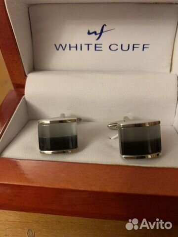 Запонки white cuff, новые