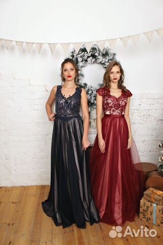 Пышное вечернее платье Пышное вечернее платье