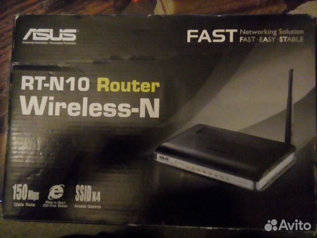 Роутер asus RT-N10