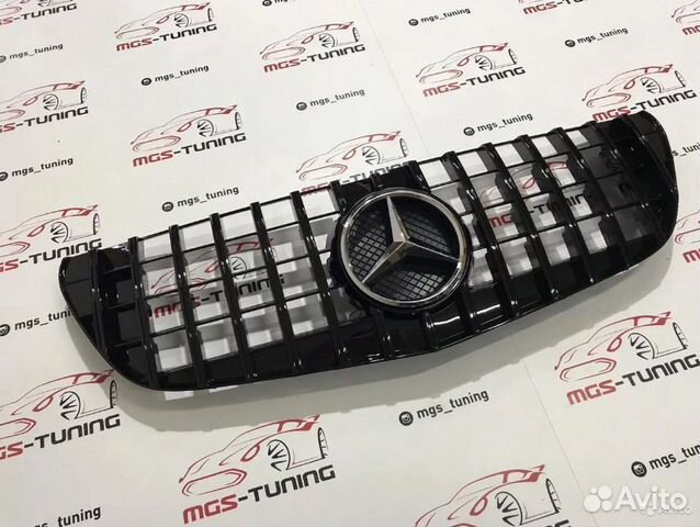 Решетка Mercedes Vito GT Black Х/З Решетка Mercedes Vito GT Black Х/З