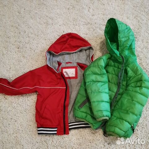 Куртка mothercare на рост до 98 см+куртка легкая Куртка mothercare на рост до 98 см+куртка легкая
