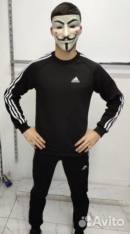 Тёплый спортивный костюм Adidas classic