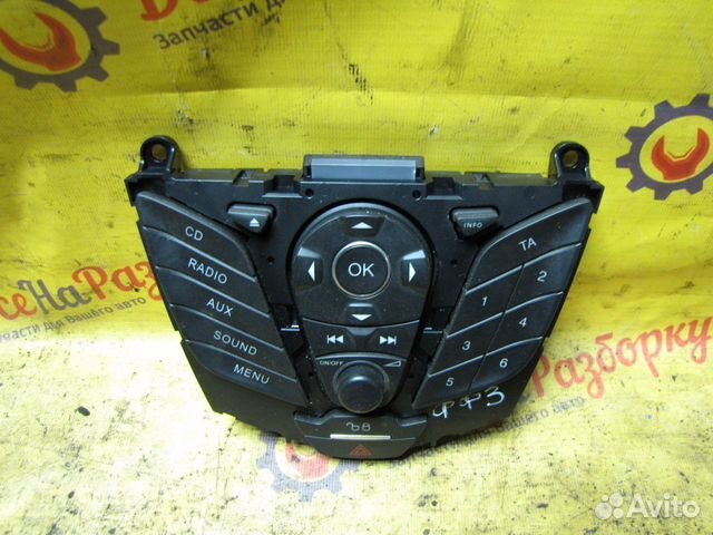 Панель управления магнитолой Ford Focus 3