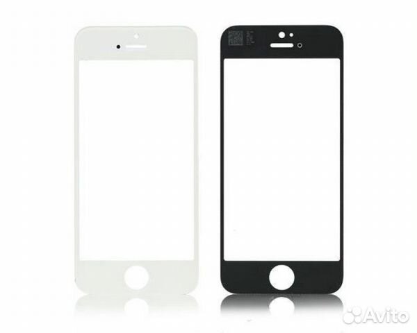 Защ. стекло iPhone 5/5S/5C/SE чёрное/белое/обычное Защ. стекло iPhone 5/5S/5C/SE чёрное/белое/обычное
