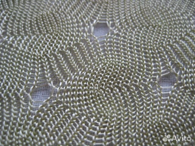 Платок шаль старина крученый шелк винтаж