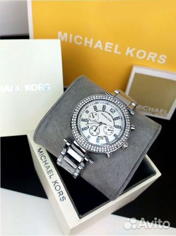 Часы женские michael kors в серебре (107) Часы женские michael kors в серебре (107)