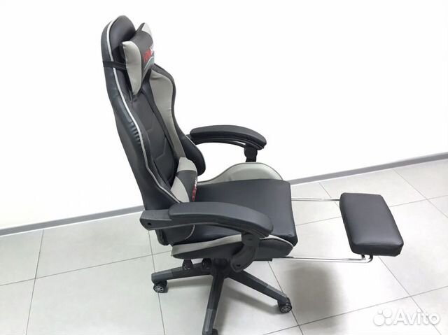 Игровое компьютерное кресло черно-кофейное