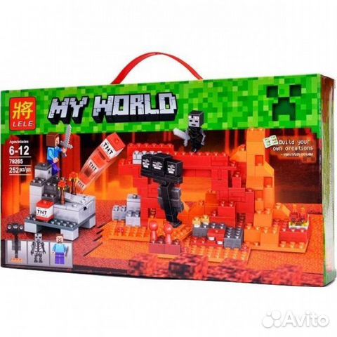 Конструктор Иссушитель Micro World Майнкрафт 256 Конструктор Иссушитель Micro World Майнкрафт 256