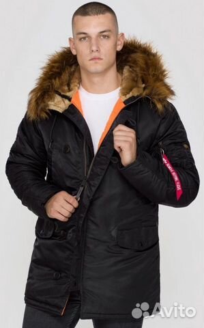 Аляска парка Alpha Industries оригинальная