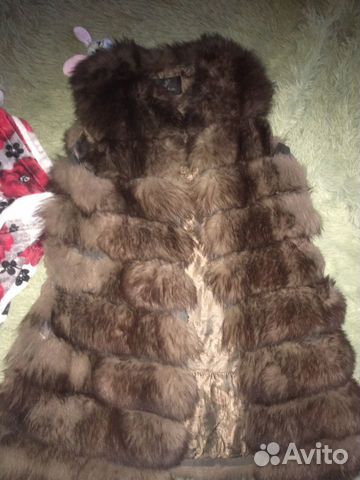 Меховой жилет