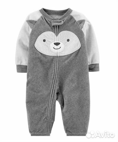 Комбенизон слип поддёва на флисе Carters 5Т (110-1
