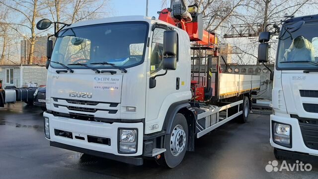 Борт с кму инман ит150 на ш. isuzu forward 18.0 Борт с кму инман ит150 на ш. isuzu forward 18.0