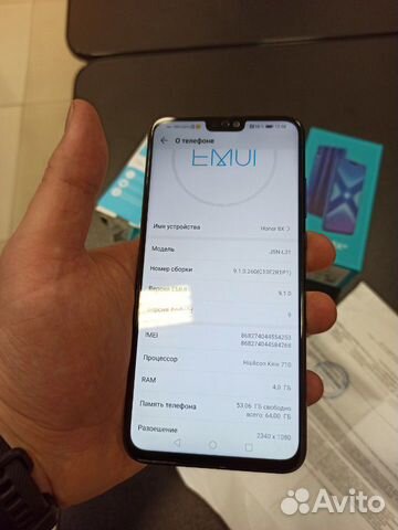 Honor 8X 4/64 Honor 8X 4/64