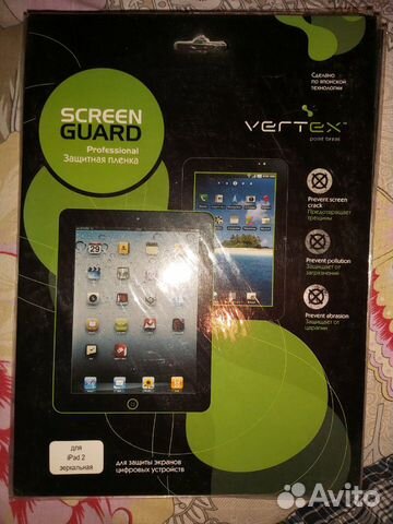 Защитная пленка iPad 2, Galaxy tab