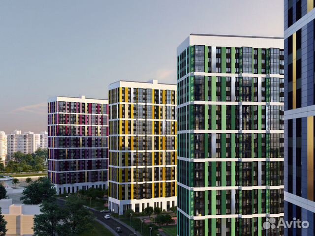 1-к квартира, 43.6 м², 17/22 эт.