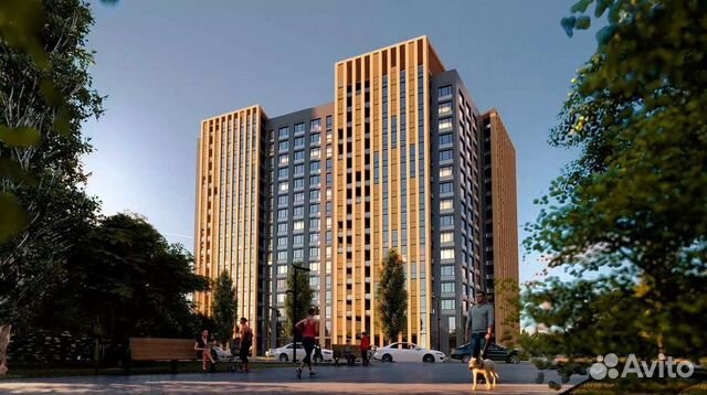 2-к квартира, 68 м², 14/17 эт.